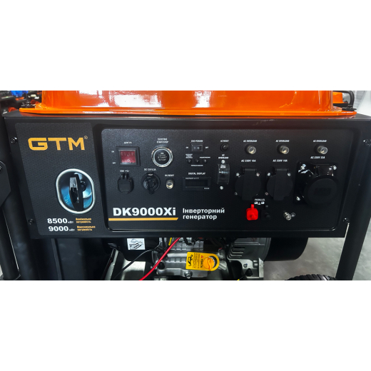 Інверторний бензиновий генератор GTM DK9000Xi - 4