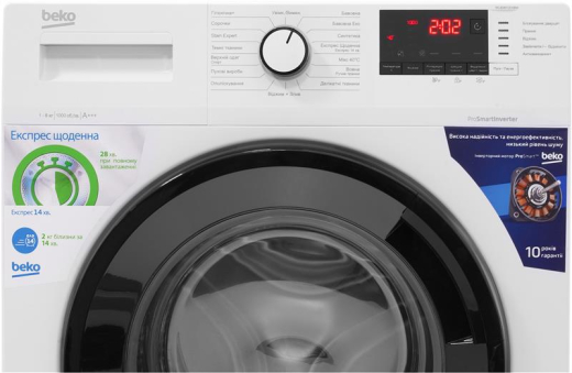 Пральна машина Beko WUE6512IXBW - 6