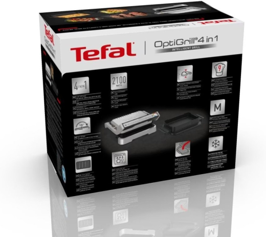 Електрогриль Tefal  OptiGrill 4in1 Inox GC774D30 - 17