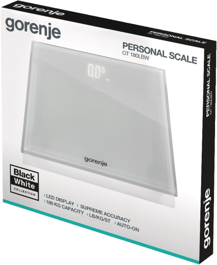 Ваги підлогові електронні Gorenje OT180LBW - 3