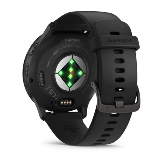 Смарт-часы Garmin Venu 3 Slate Stainless Steel Bezel with Black Case and Silicone Band (010-02784-01/51) - 7