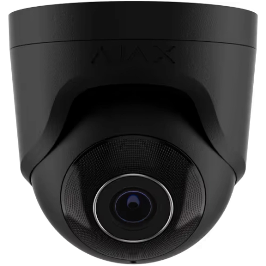 IP-камера видеонаблюдения Ajax TurretCam (8EU) ASP black 8МП (2.8мм) - 1