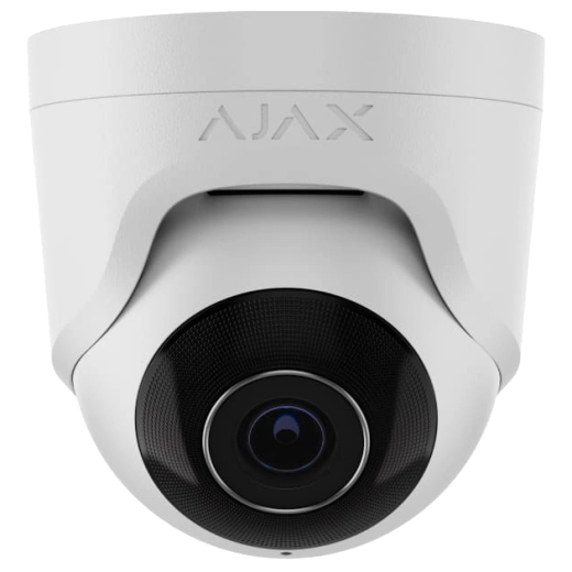 IP-камера видеонаблюдения Ajax TurretCam (8EU) ASP white 8МП (2.8мм) - 1