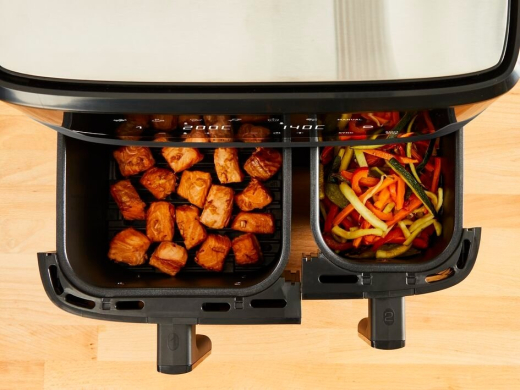 Мультипечь (аэрофритюрница) Tefal Dual Easy Fry & Grill Air Fryer EY905D10 - 2