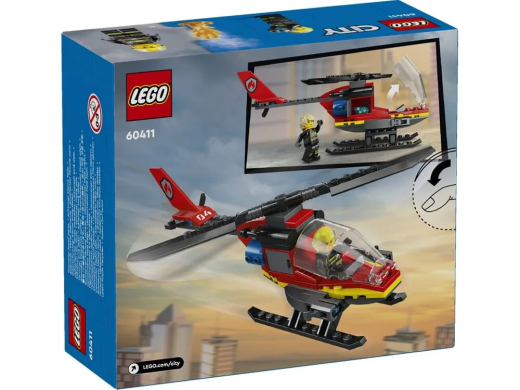LEGO Конструктор City Пожежний рятувальний гелікоптер - 1