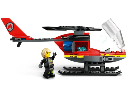 LEGO Конструктор City Пожежний рятувальний гелікоптер - 5