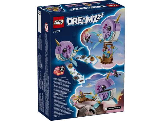 LEGO Конструктор DREAMZzz Повітряна куля Іззі «Нарвал» - 1