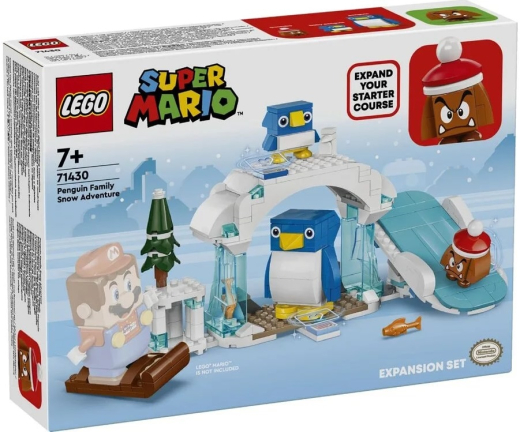 LEGO Конструктор Super Mario Снігова пригода родини penguin. Додатковий набір - 1