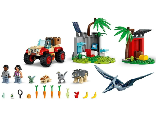 LEGO Конструктор Jurassic World Центр порятунку малюків динозаврів - 4