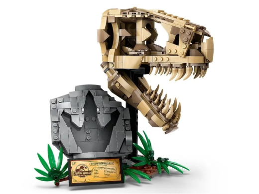 LEGO Конструктор Jurassic World Скам`янілості динозаврів: череп тиранозавра - 5
