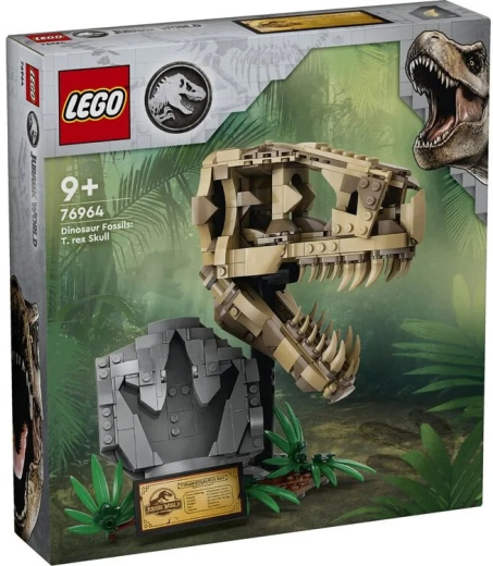 LEGO Конструктор Jurassic World Скам`янілості динозаврів: череп тиранозавра - 6