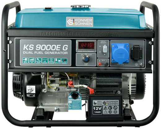 Генератор газобензиновый Konner&Sohnen KS 9000E G - 1