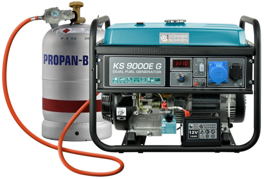 Генератор газобензиновый Konner&Sohnen KS 9000E G - 2