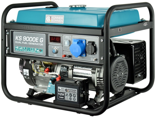 Генератор газобензиновый Konner&Sohnen KS 9000E G - 4