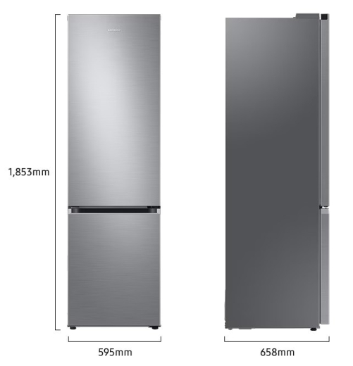 Холодильник с морозильною камерою Samsung RB34C675EBN - 5