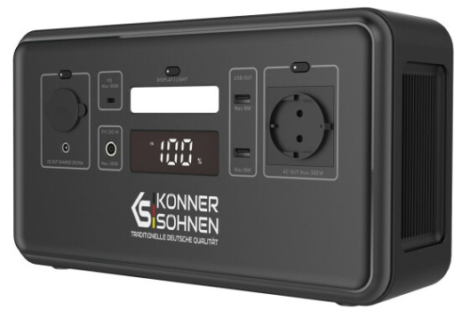 Портативная мобильная электростанция Konner&Sohnen KS 500PS - 2