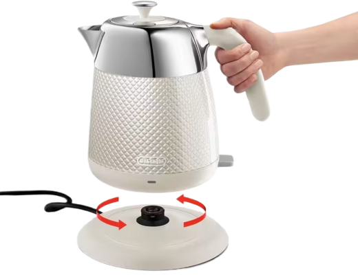 Електрочайник DeLonghi KBL 2001 W Luminosa - 2