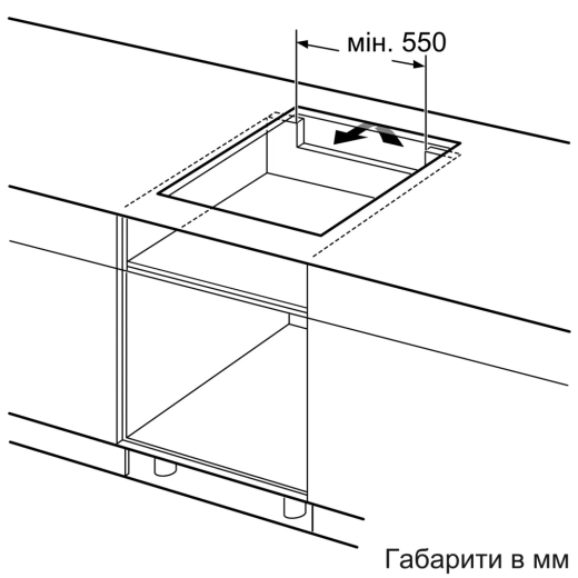 Варочная поверхность индукционная Bosch PIF612BB1E - 7
