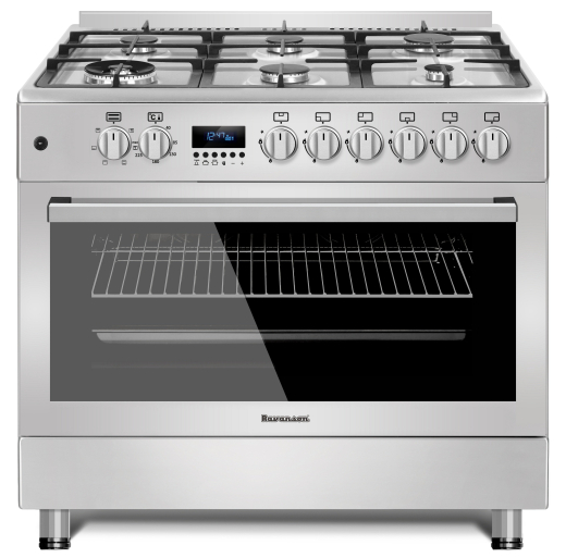 Комбінована плита Ravanson KWGE-K90-6 TOP CHEF - 1