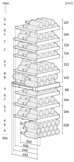 Винна шафа Liebherr WPgbi 5272 Vinidor Selection - 3
