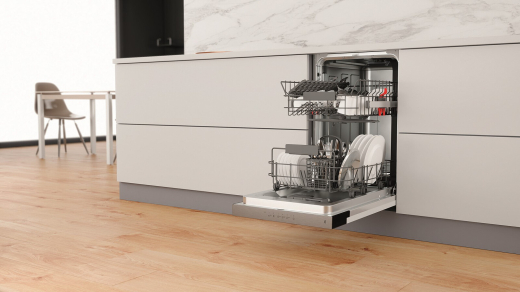 Вбудована посудомийна машина Whirlpool WSBC 3M27 X - 5