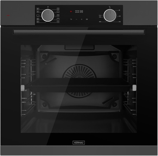 Духовка KERNAU KBO 1073 S PT Matt Black - 1