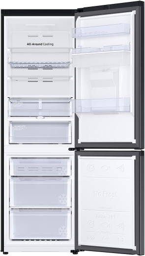 Холодильник з морозильною камерою Samsung RB34C635EBN - 4