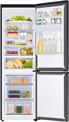 Холодильник з морозильною камерою Samsung RB34C635EBN - 5