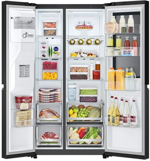 Холодильник з морозильною камерою LG GSGV80EPLL - 4