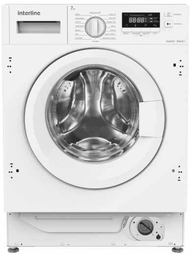 Встраиваемая стиральная машина Interline WM 714016 PB Steam - 1