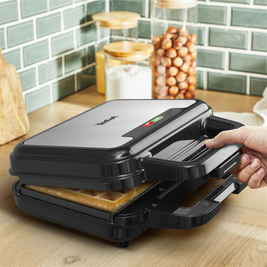 Мультимейкер (бутербродниця-вафельниця-гриль) Tefal Ultracompact 3in1 SW383D10 - 5