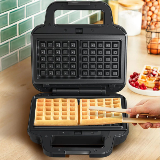 Мультимейкер (бутербродниця-вафельниця-гриль) Tefal Ultracompact 3in1 SW383D10 - 6