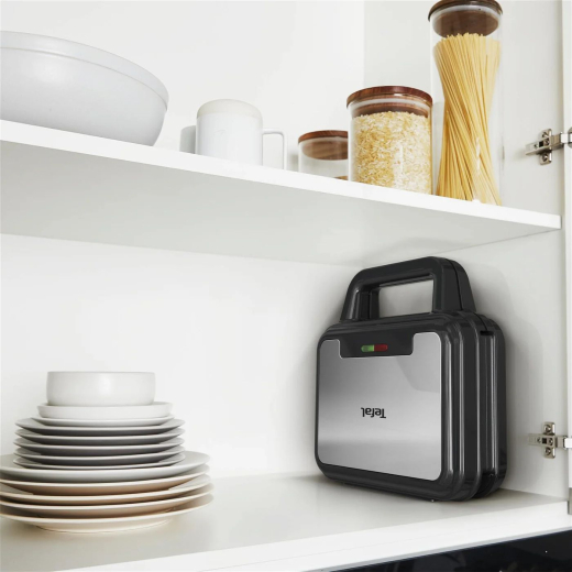 Мультимейкер (бутербродниця-вафельниця-гриль) Tefal Ultracompact 3in1 SW383D10 - 8