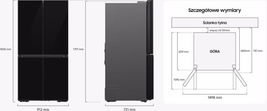 Холодильник Samsung RF 65DG960EB1 - 8