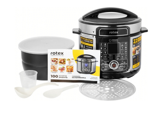 Мультиварка-скороварка Rotex REPC78-B Universal - 2