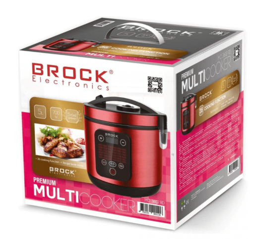 Мультиварка BROCK MC 3602 RD - 3