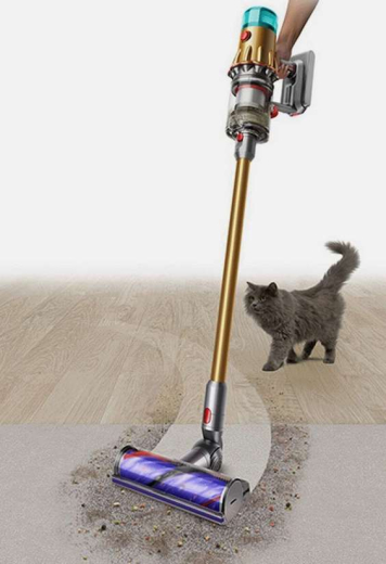 Вертикальний + ручний пилосос (2в1) Dyson V12 Detect Slim Absolute (448870-01) - 2