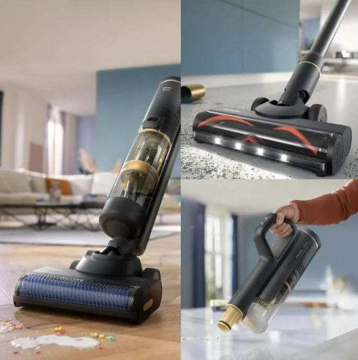 Миючий вертикальний + ручний пилосос (2в1) Philips 7000 Series AquaTrio XW7264/11 - 9