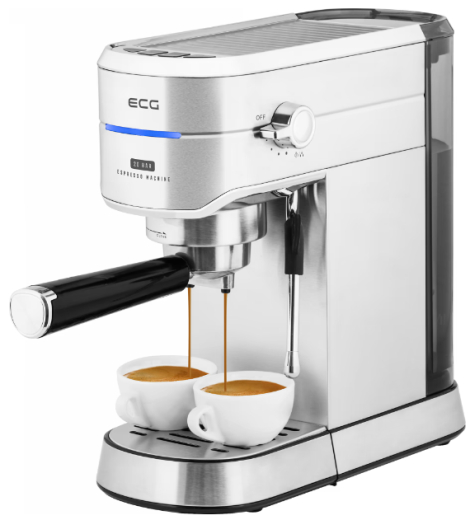 Рожковая кофеварка эспрессо ECG ESP 20501 Iron - 2