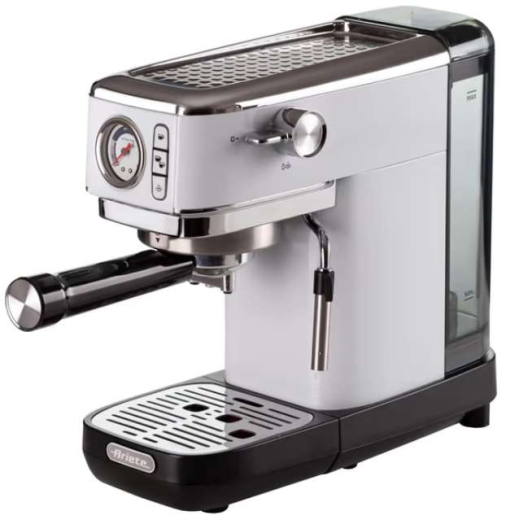 Ріжкова кавоварка еспресо Ariete 1381 White (00M138114AR0) - 1