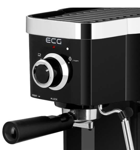 Ріжкова кавоварка еспресо ECG ESP 20301 Black - 6