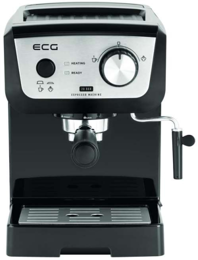 Рожковая кофеварка эспрессо ECG ESP 20101 Black - 1
