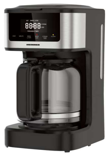 Кофеварка капельная Heinner HCM-DD900BKSS - 1