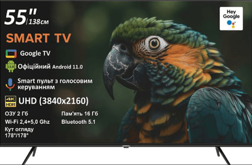 Телевізор Prime Technics PT 55U14SG11FR - 1