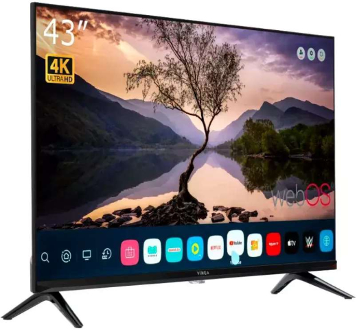 Телевізор Vinga S43UHD25BWEB - 2