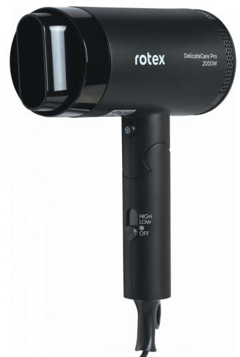 Фен дорожный Rotex RFF205-V DelicateCare Pro - 1