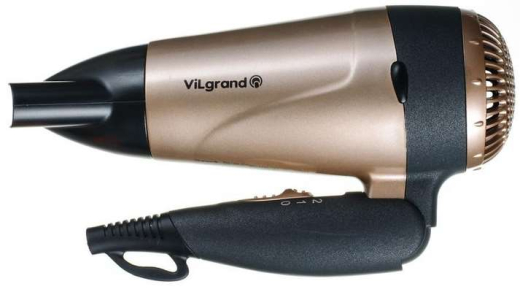 Фен дорожній ViLgrand VHD-1809FH gold - 4