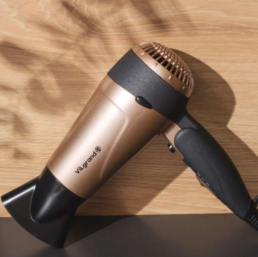 Фен дорожній ViLgrand VHD-1809FH gold - 9