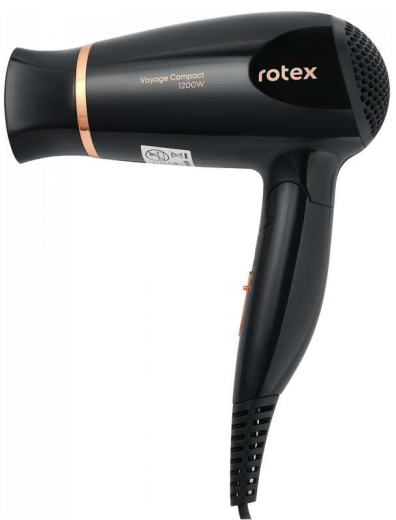 Фен дорожный Rotex RFF122-B Voyage Compact - 1