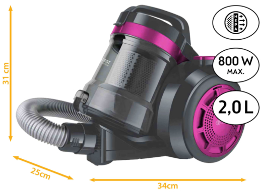 Пилосос First FA-5547-4-PU - 5